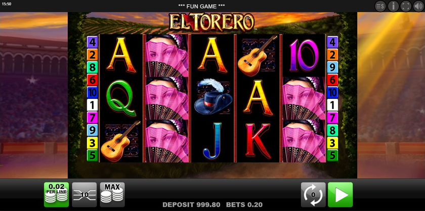 El Torero Spielautomat