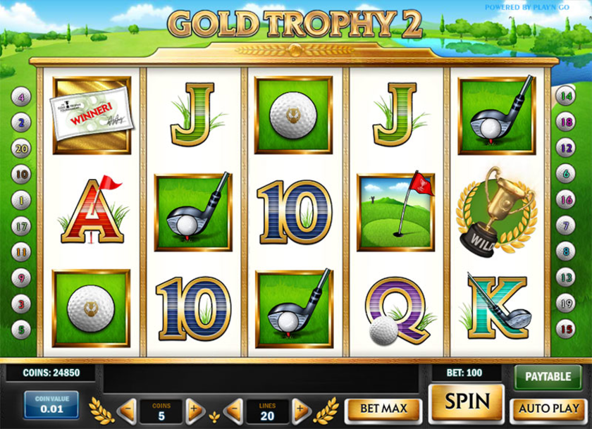 Gold Trophy Spielautomat