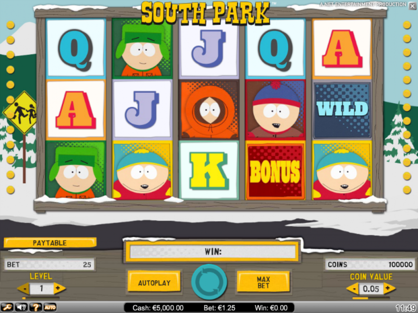 South Park Spielautomat