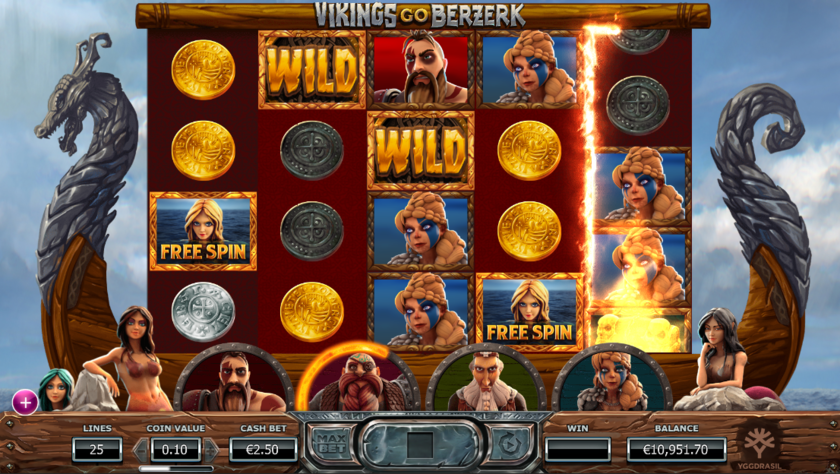  Vikings Go Berzerk von Yggdrasil